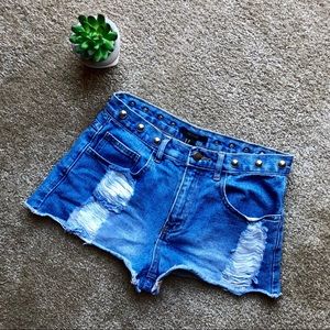 Forever 21 denim shorts